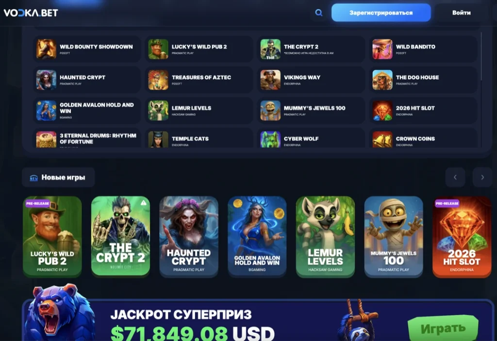 Водка Бет Вход на Официальный Сайт